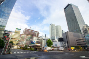 名古屋駅ビル群、名古屋市中村区の観光・撮影スポットの名所