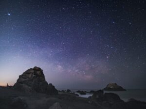 太平洋ビーチ 、星空、3月春、愛知県田原市の観光・撮影スポットの画像と写真