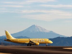 富士山静岡空港、富士山、FDA、静岡県牧之原市の観光・撮影スポットの名所