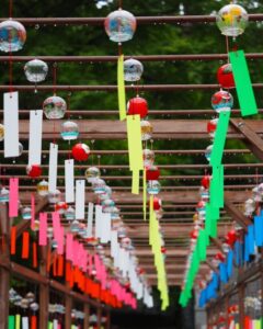 法多山尊永寺、遠州三山風鈴まつり、6月夏、静岡県袋井市の観光・撮影スポットの名所
