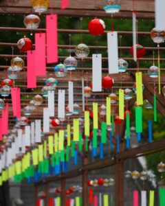 法多山尊永寺、遠州三山風鈴まつり、6月夏、静岡県袋井市の観光・撮影スポットの名所