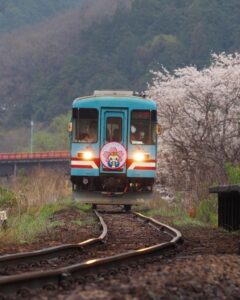 木地原駅 、樽見鉄道、桜、岐阜県本巣市の観光・撮影スポットの画像と写真