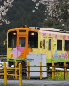 木地原駅 、樽見鉄道、桜、岐阜県本巣市の観光・撮影スポットの画像と写真