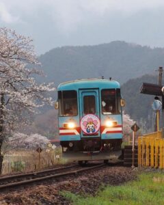 木地原駅 、樽見鉄道、桜、岐阜県本巣市の観光・撮影スポットの画像と写真