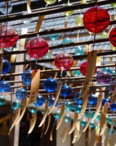 正寿院、風鈴まつり、7月、夏、京都府綴喜郡の観光・撮影スポットの名所