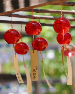 正寿院、風鈴まつり、7月、夏、京都府綴喜郡の観光・撮影スポットの名所