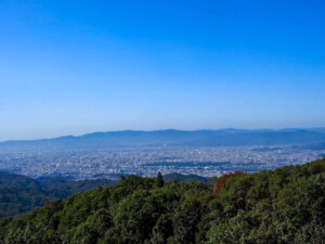 比叡山ドライブウェイ、展望台、11月秋滋賀県大津市の観光・撮影スポットの名所