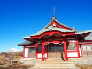 箱根駒ヶ岳ロープウェイ、箱根神社 元宮、12月冬、神奈川県足柄下郡の観光・撮影スポットの名所