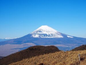 箱根駒ヶ岳ロープウェイ、富士山、12月冬、神奈川県足柄下郡の観光・撮影スポットの名所