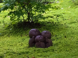 詩仙堂丈山寺、お地蔵さん、11月秋、京都府京都市の観光・撮影スポットの名所