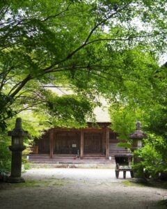 長寿寺 、新緑、夏景色、8月夏、滋賀県湖南市の観光・撮影スポットの名所