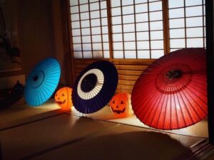 長寿寺 、和傘、8月夏、滋賀県湖南市の観光・撮影スポットの名所