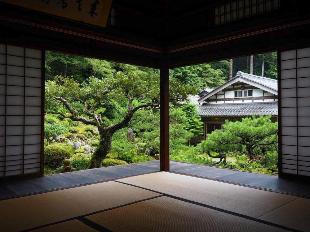 青岸寺 、夏景色、新緑、6月夏、滋賀県米原市の観光・撮影スポットの名所