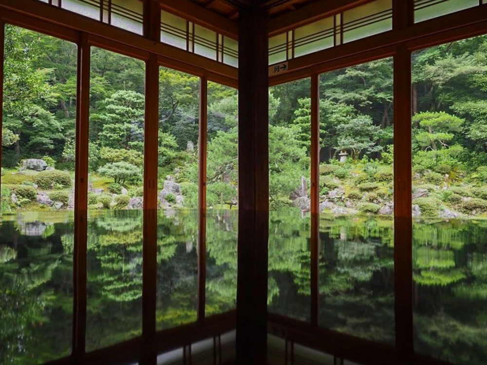 青岸寺 、夏景色、新緑、6月夏、滋賀県米原市の観光・撮影スポットの名所