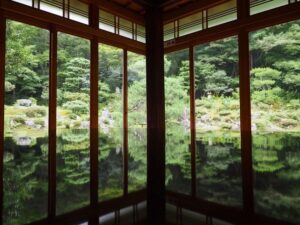 青岸寺 、夏景色、新緑、6月夏、滋賀県米原市の観光・撮影スポットの名所