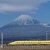 東部市民プラザ付近、富士山、ドクターイエロー、新幹線、神奈川県富士市の観光・撮影スポットの名所