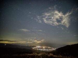 高ボッチ高原 、星空、11月秋、長野県岡谷市の観光・撮影スポットの名所