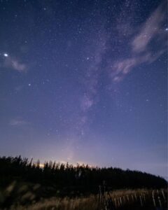 高ボッチ高原 、星空、11月秋、長野県岡谷市の観光・撮影スポットの名所