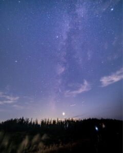 高ボッチ高原 、星空、11月秋、長野県岡谷市の観光・撮影スポットの名所