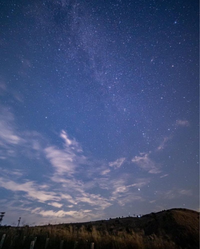 高ボッチ高原 、星空、11月秋、長野県岡谷市の観光・撮影スポットの名所