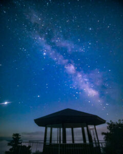 高嶺展望台、夏景色、星空、8月夏長野県下伊那郡の観光・撮影スポットの名所