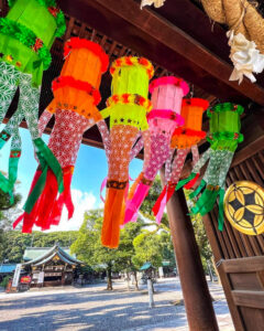 一宮七夕まつり、真清田神社、８月夏、愛知県一宮市の観光・撮影スポットの名所