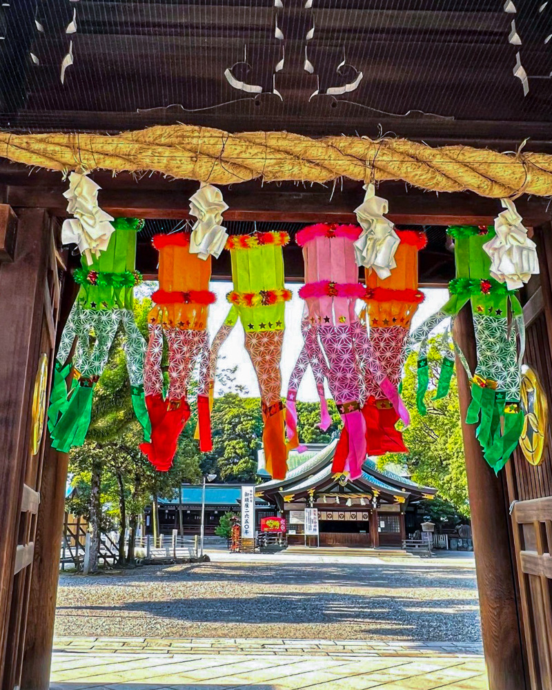 一宮七夕まつり、真清田神社、８月夏、愛知県一宮市の観光・撮影スポットの名所