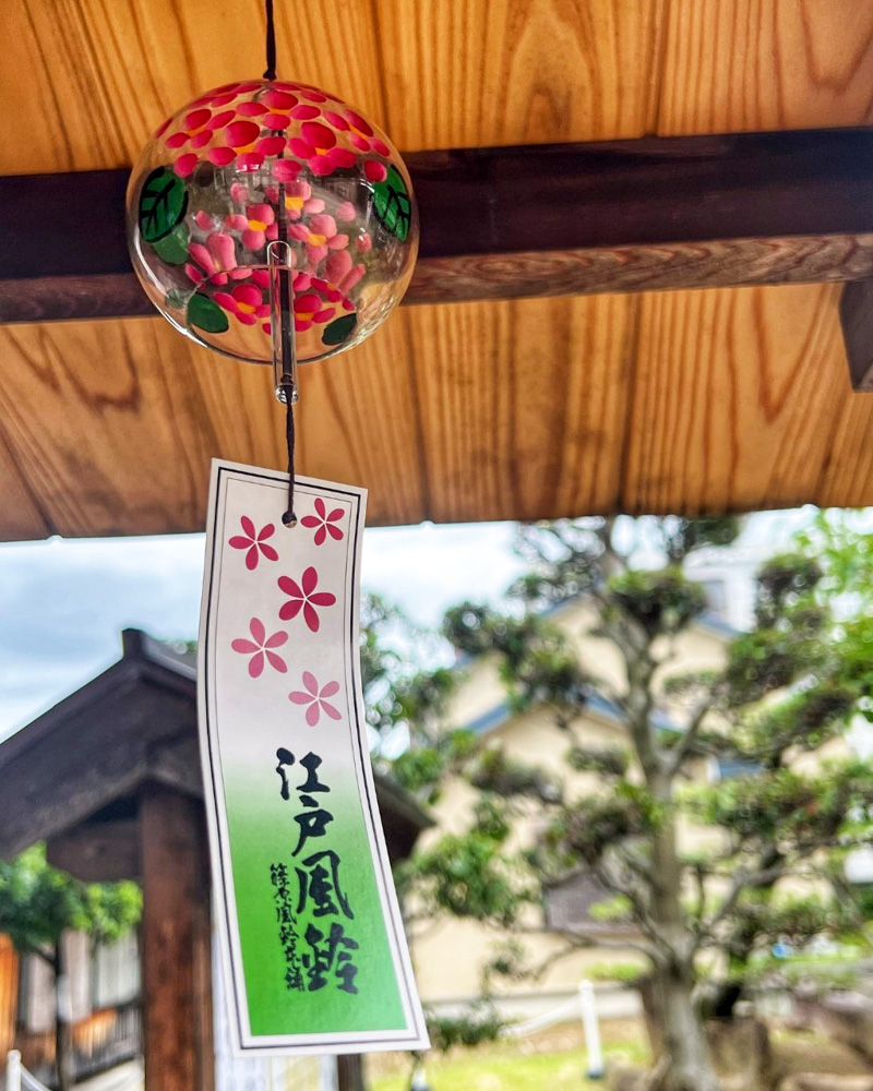 松應寺横丁、風鈴、7月夏、愛知県岡崎市の観光・撮影スポットの名所