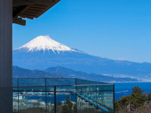 日本平夢テラス、富士山、展望台、3月春、静岡県静岡市の観光・撮影スポットの名所