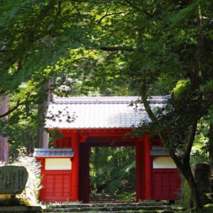 湖東三山　百済寺 夏景色、新緑、夏景色、2021年6月滋賀県東近江市の観光・撮影スポットの名所