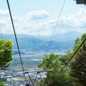 賎ヶ岳リフト、夏景色、5月、滋賀県長浜市の観光・撮影スポットの名所