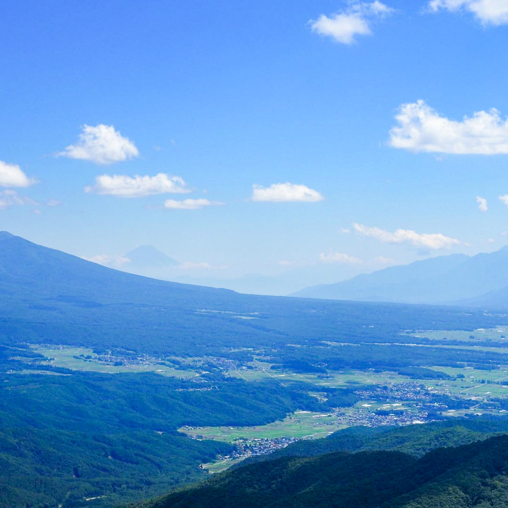 車山高原、ビーナスライン、夏景色、8月夏、長野県茅野市の観光・撮影スポットの名所
