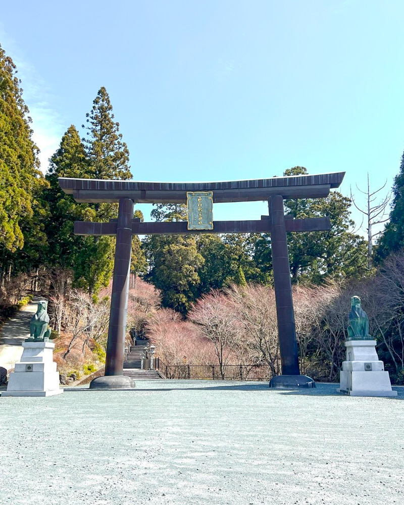 秋葉山秋葉神社、3月春、静岡県浜松市の観光・撮影スポットの名所