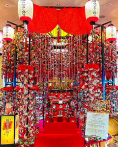マリオット名古屋、吊り雛、「雛（ひな）のつるし飾り」、ひな祭り、2月春、名古屋市中村区の観光・撮影スポットの名所