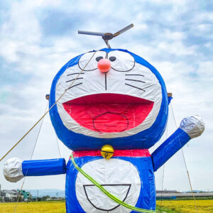 ドラえもん 大かかし、9月秋、愛知県西尾市の観光・撮影スポットの名所