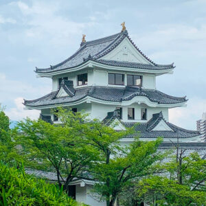 城山公園、旭城、7月夏、愛知県尾張旭市の観光・撮影スポットの名所