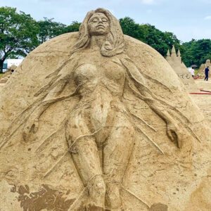 稲沢サンドフェスタ、砂のアート、ワールドネイチャープラザ、10月秋、愛知県稲沢市の観光・撮影スポットの名所