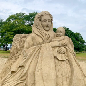 稲沢サンドフェスタ、砂のアート、ワールドネイチャープラザ、10月秋、愛知県稲沢市の観光・撮影スポットの名所