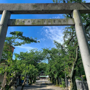 酒見神社、6月夏、愛知県一宮市の観光・撮影スポットの名所