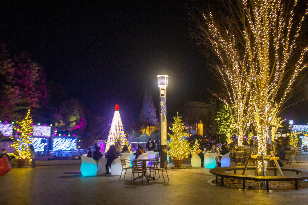 安城産業文化公園 デンパーク、ウィンターイルミネーション、12月、冬、愛知県安城市の観光・撮影スポットの画像と写真