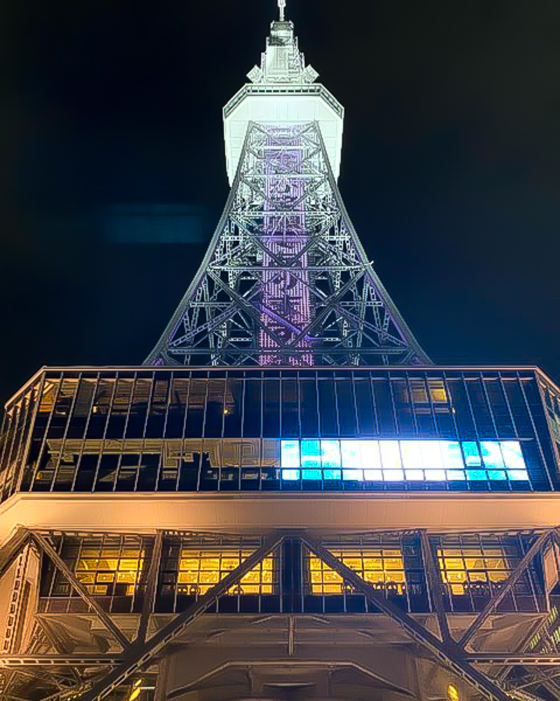 中部電力MIRAI TOWER、8月夏、名古屋市中区の観光・撮影スポットの名所