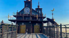 モリコロパーク、時計・エレベーター塔、10月秋、愛知県長久手市の観光・撮影スポットの名所