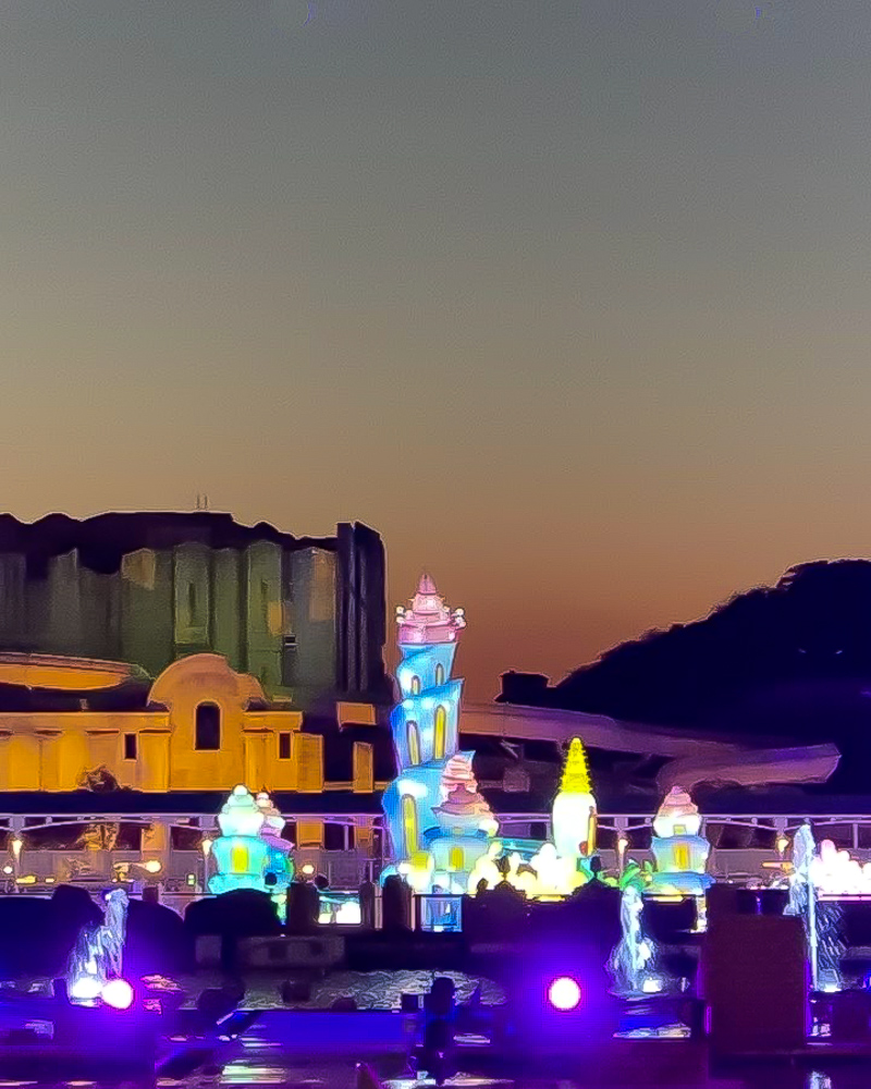 ラグーナテンボス、イルミネーション、12月冬、愛知県蒲郡市の観光・撮影スポットの画像と写真