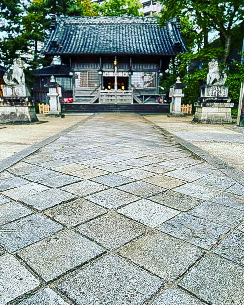 菅生神社、11月秋、愛知県岡崎市の観光・撮影スポットの名所