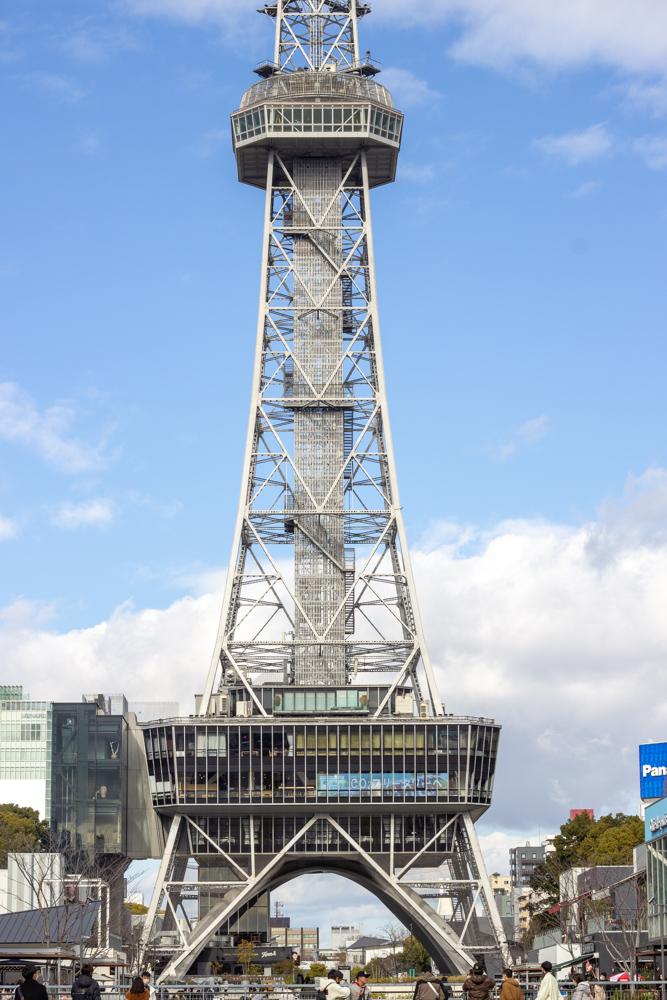 テレビ塔、50ｍｍ単焦点撮影テクニック、風景撮影、1月冬、名古屋市中区の観光・撮影スポットの名所
