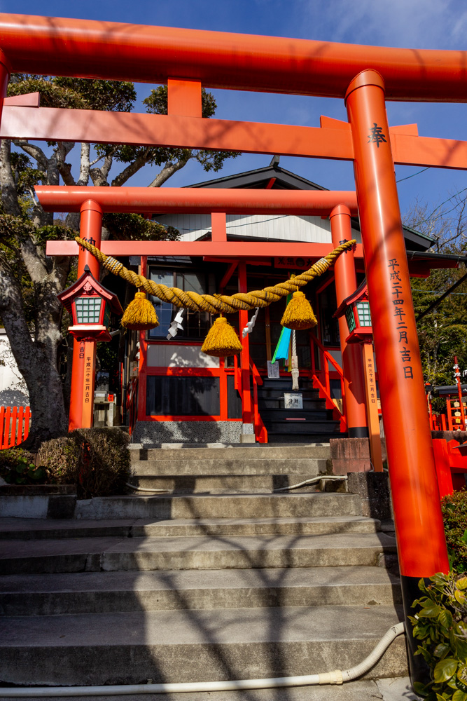 荒熊神社、1月冬、愛知県知多郡の観光・撮影スポットの名所