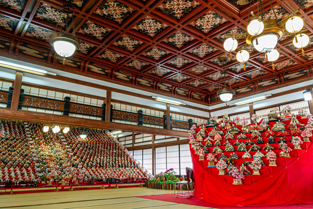 可睡斎、ひな祭り、2月春、静岡県袋井市の観光・撮影スポットの名所