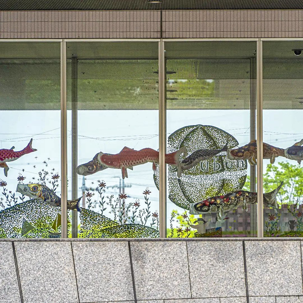 三重県そうぶん鯉のぼり、5月夏、三重県津市の観光・撮影スポットの名所