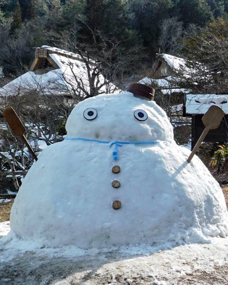 飛騨民俗村 、2月冬、岐阜県高山市の観光・撮影スポットの名所