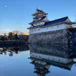 富山城跡公園、12月秋、富山県富山市の観光・撮影スポット